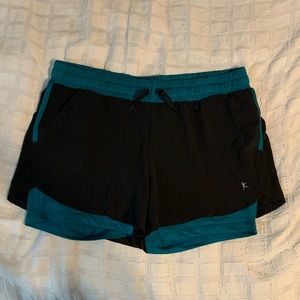 Aqua Athletic Shorts W/ Spandex!